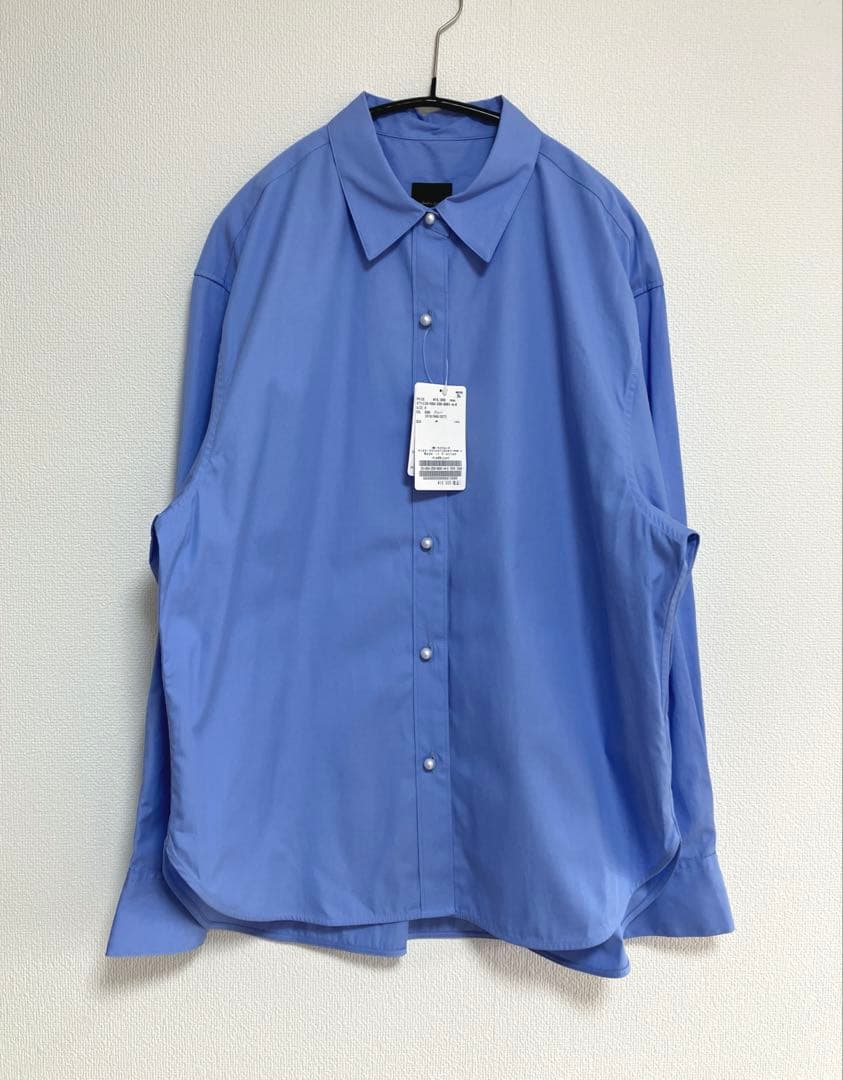 【新品未使用】Spick and Span パールボタンシャツ 現行品 2025