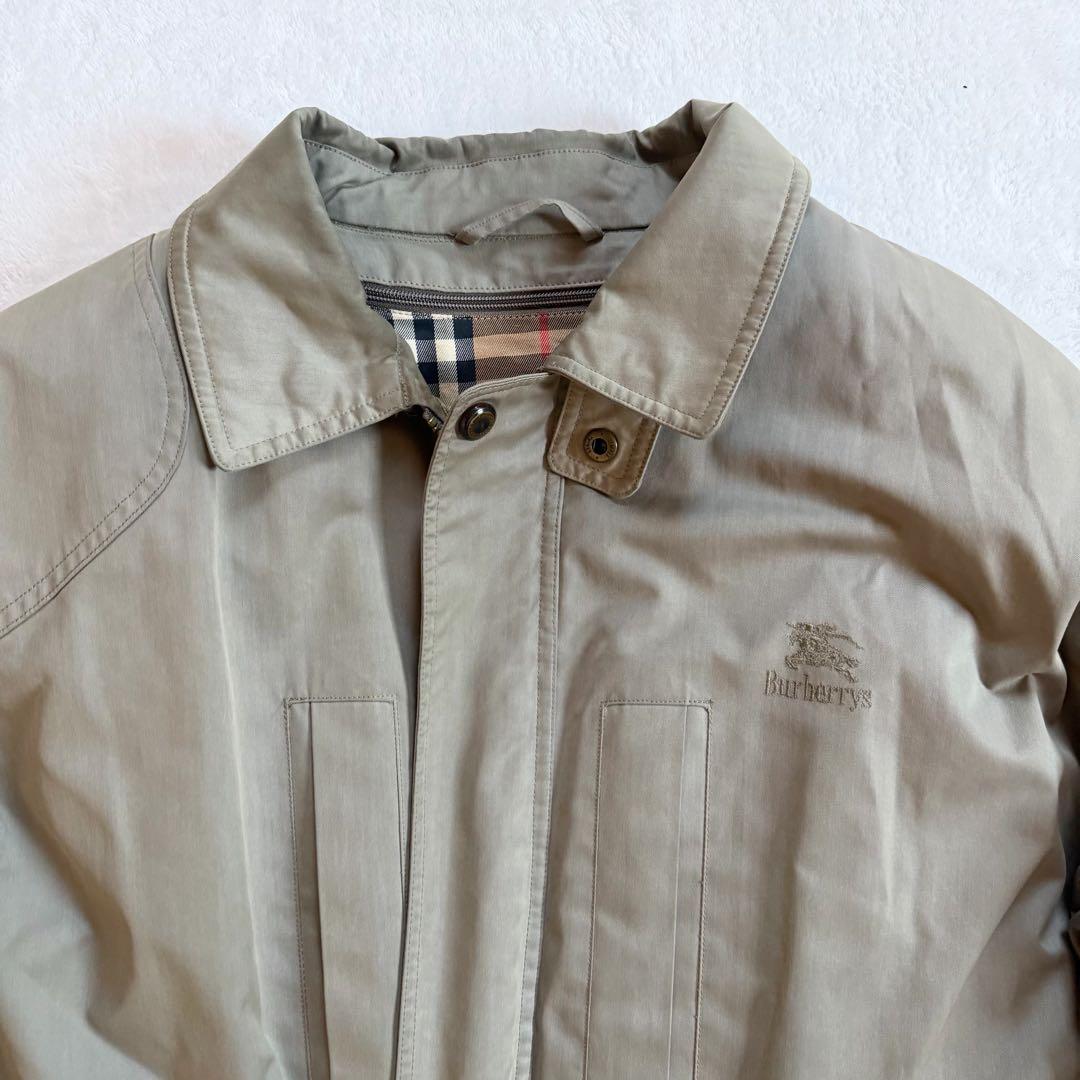 ダウンライナー　美品　バーバリーズ　ハンティングジャケット　ミリタリー　メンズL