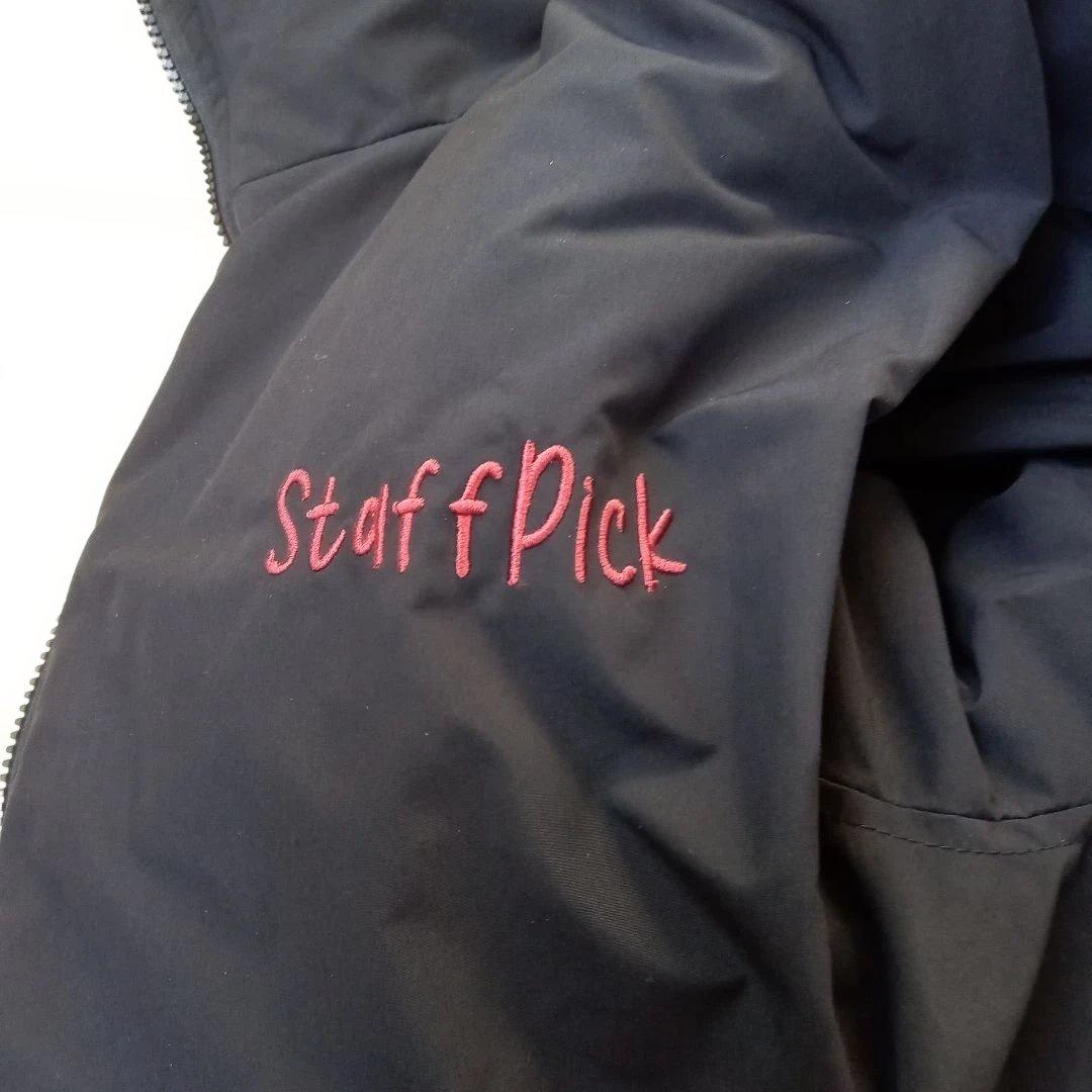 地底人オンライン　リバーシブルダウンジャケット　チェック柄　ブラックＬサイズ