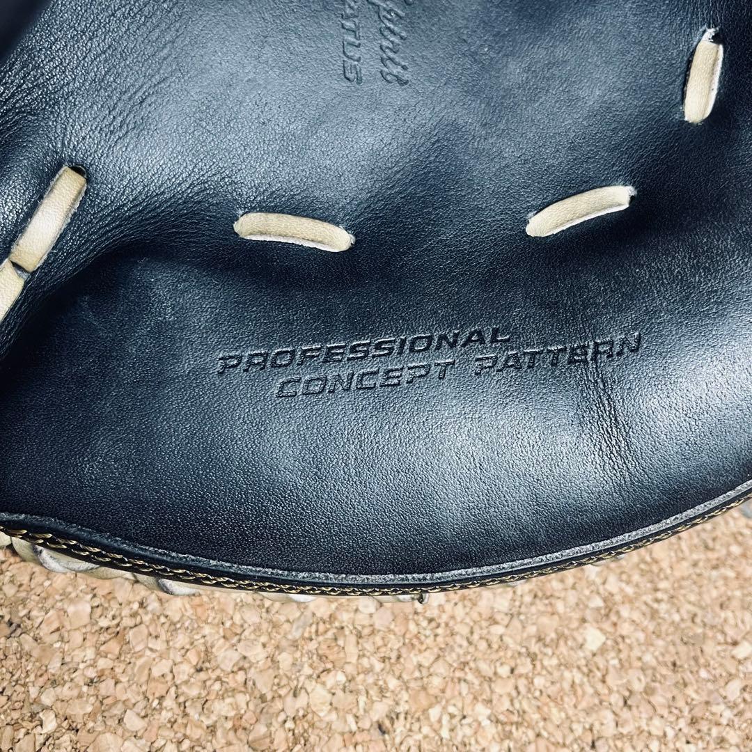 ZETT軟式捕手ミット中村悠平タイプ/BRCB30282／一般.大人／ブラック