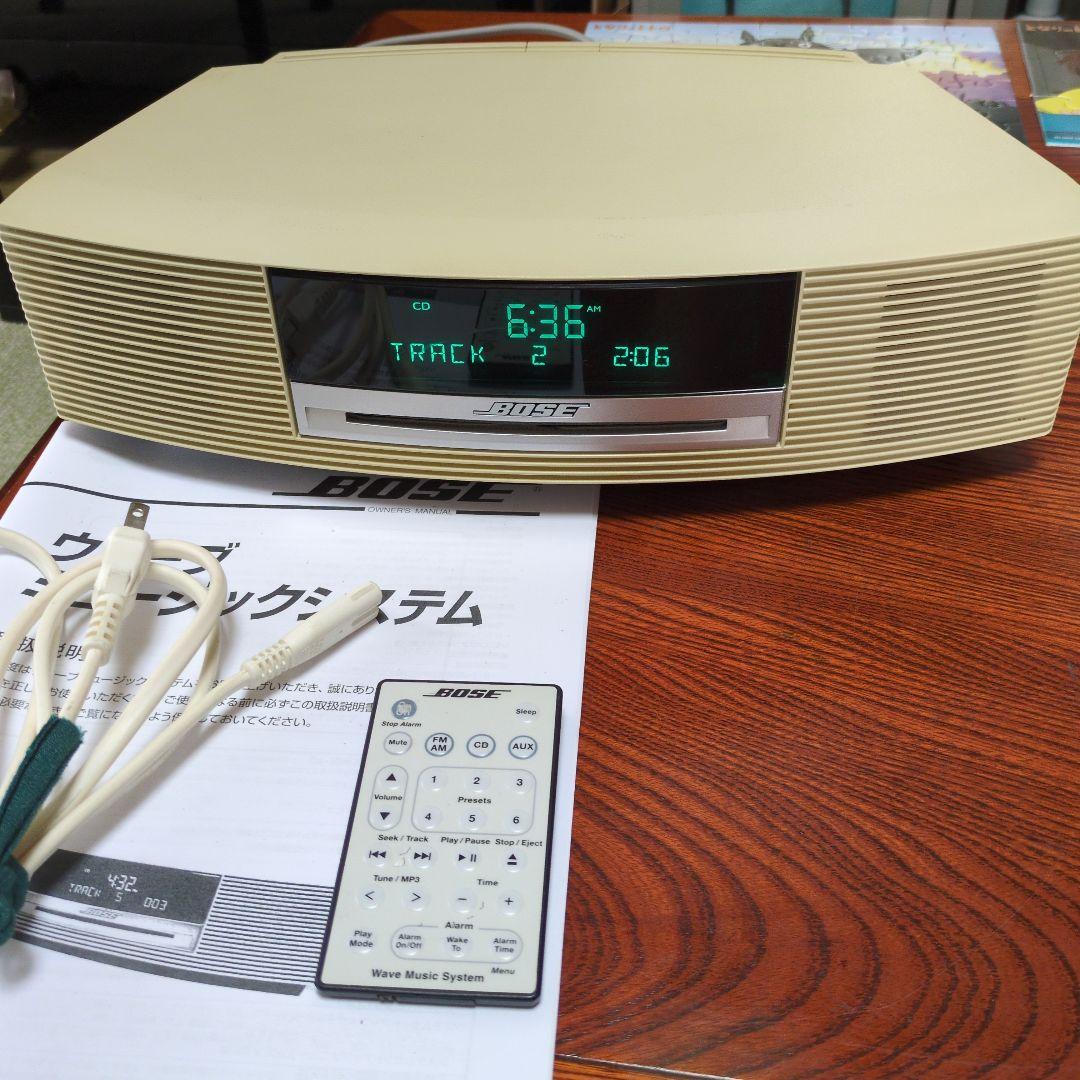 BOSE Wave Music System 動作品純正リモコン コード取説