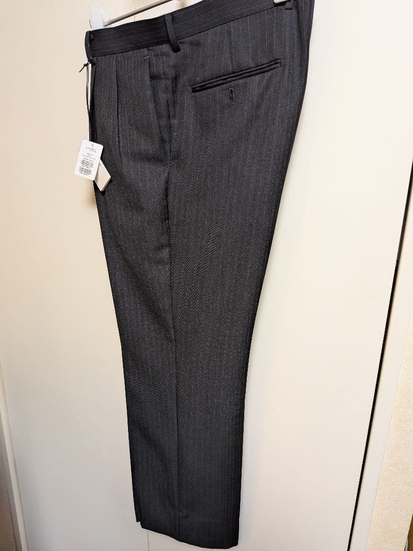パンツ AURALEE BLUEFACED WOOL TWO-TUCK SLACKS 5