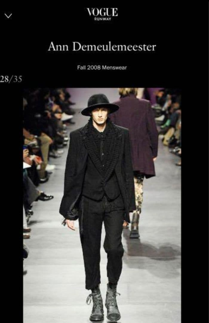 帽子 ann demeulemeester hat