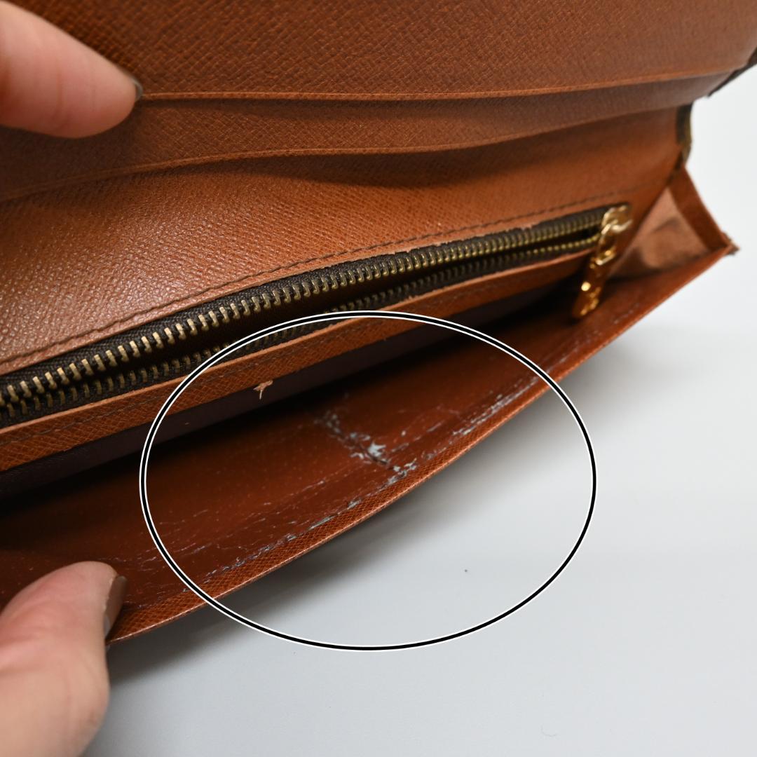 ■ 48141★年 ルイヴィトン ポルト 長財布 モノグラム PVC*