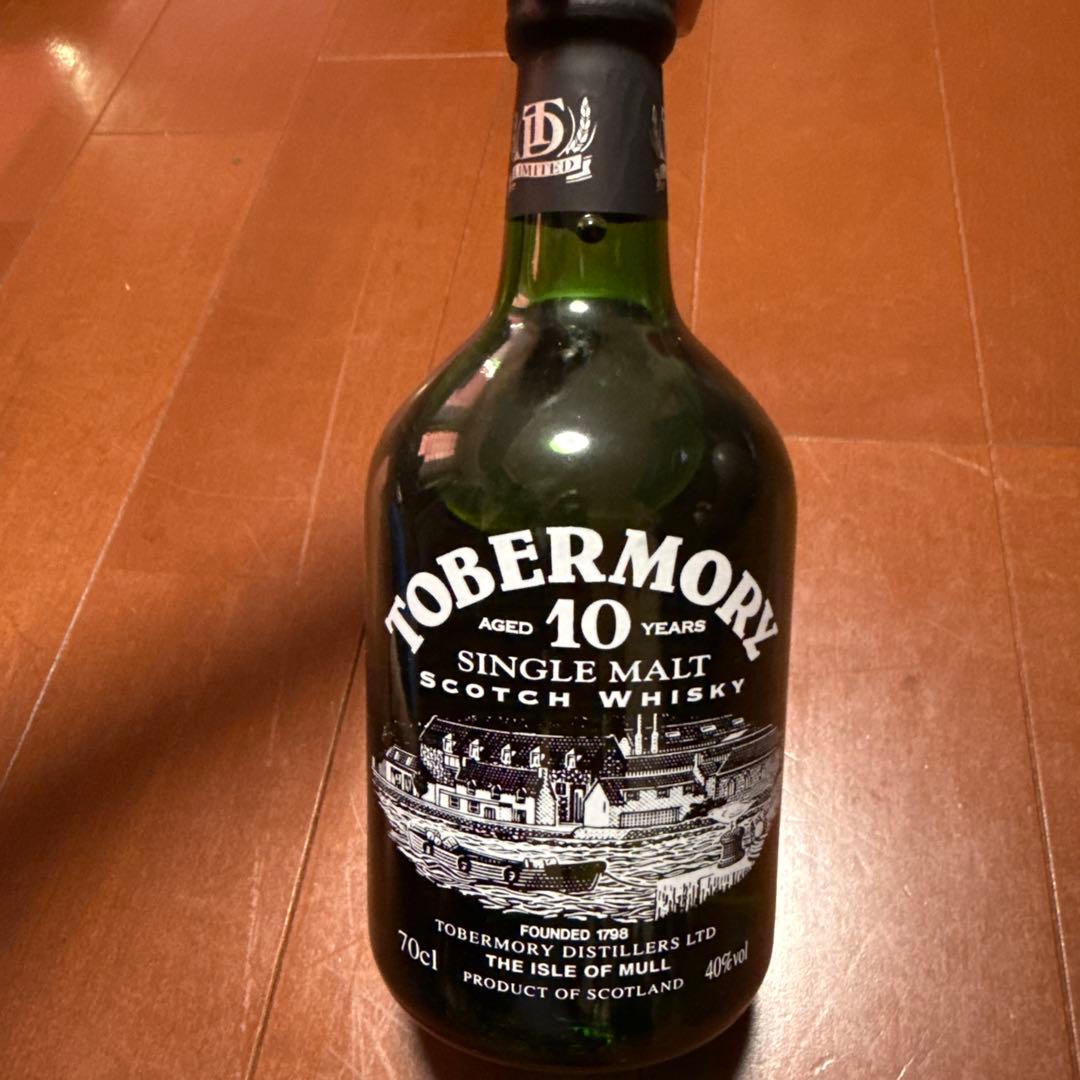 トバモリー　10年　シングルモルト　オールドボトル