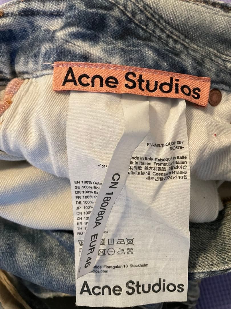 Acne Studios グラフィックデニムパンツ EUR 46