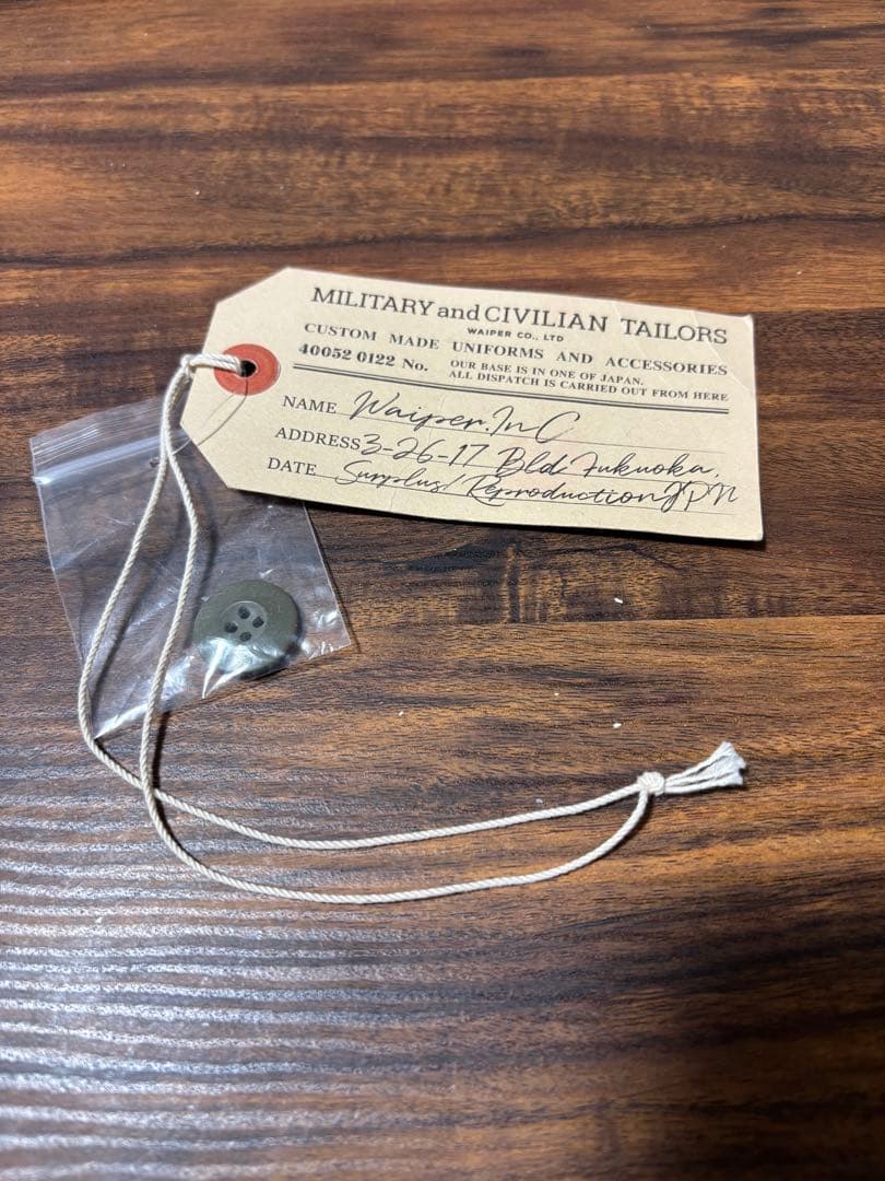 WAIPER 米軍 M-65 フィールドジャケット 1st WP122 M-S