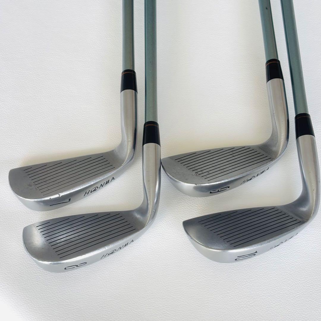 ホンマ LB606 H&FアイアンセットT-800 BORON M50ビンテージ