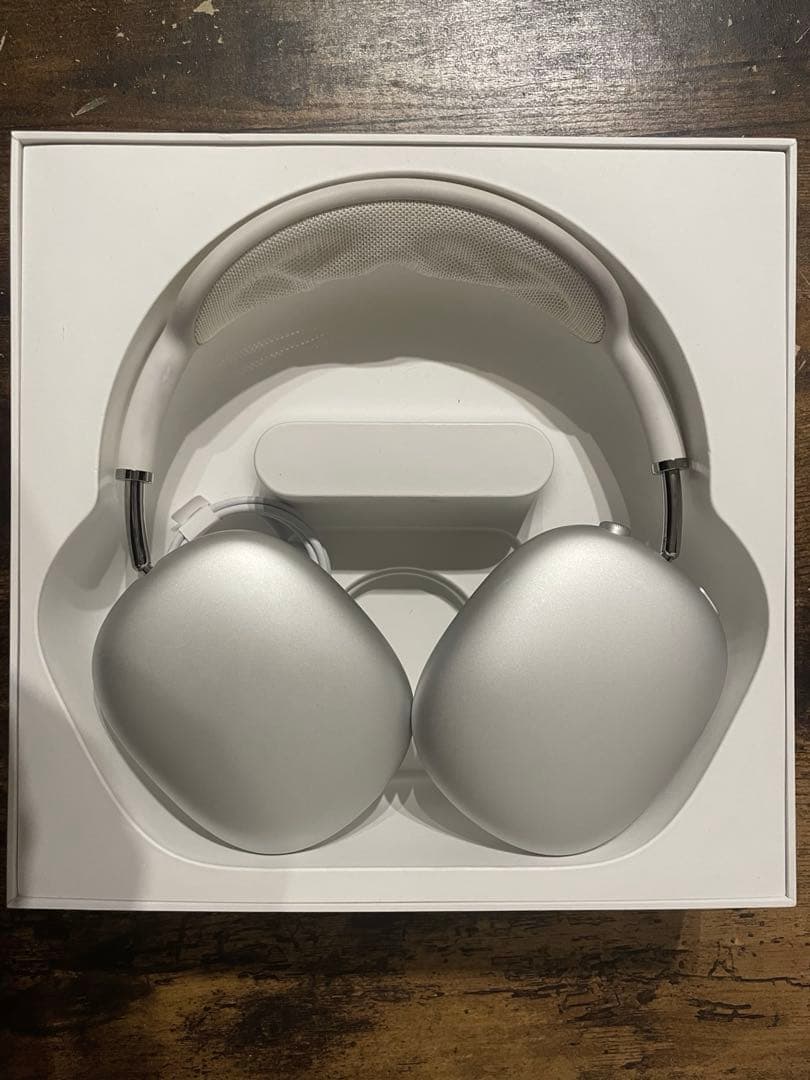 【元箱付き】AirPods Max 本体 Lightning シルバー