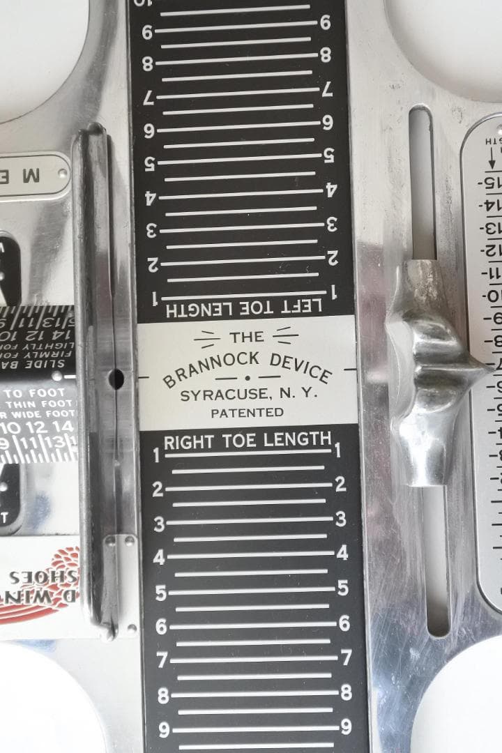 ビンテージ レッドウィング ブランノックデバイス フット スケール 測定器