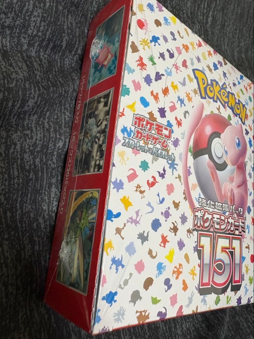 ポケモンカード 151 シュリンク付き新品未開封 1box