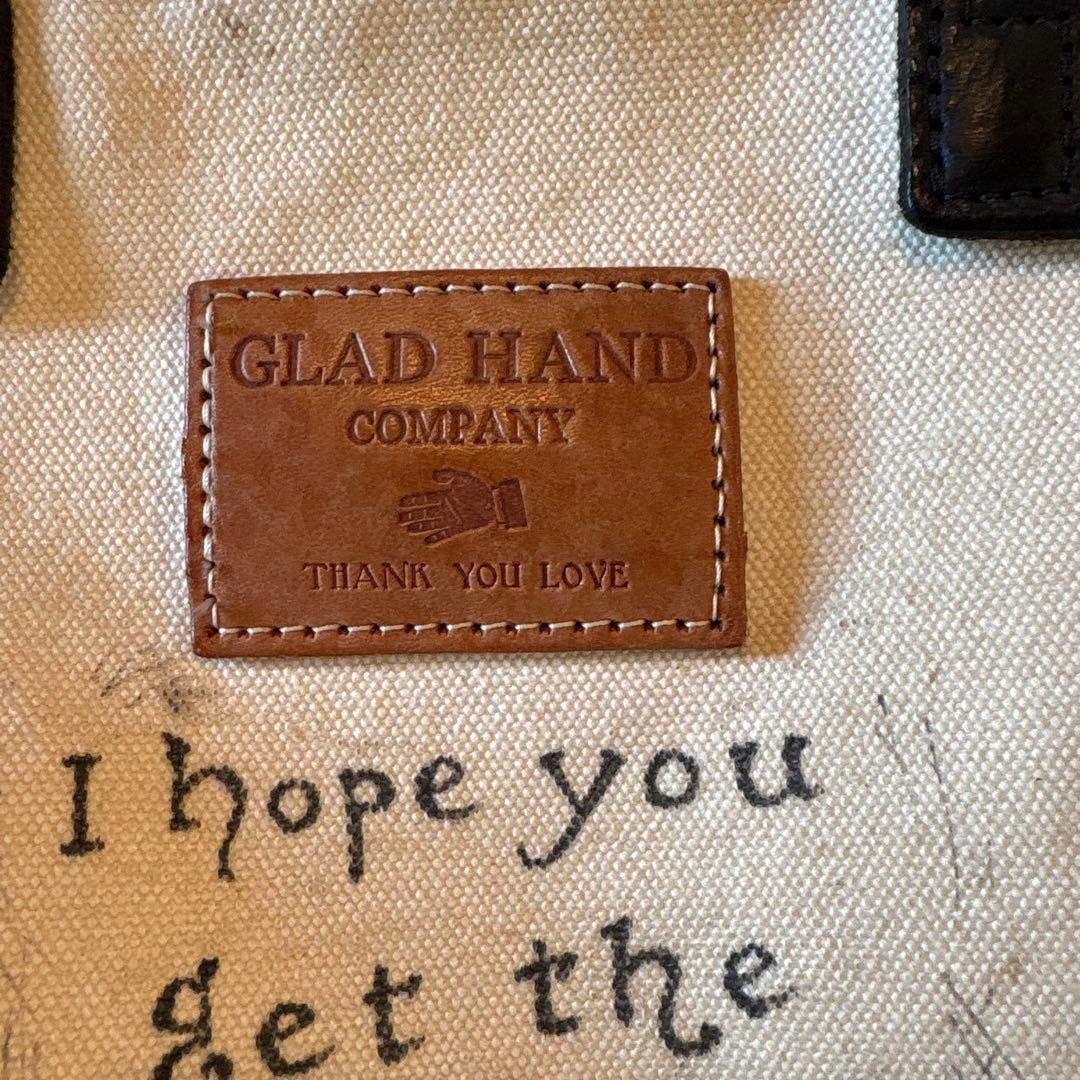 GLAD HAND 初期　ハンドペイント　HERITAGE LEATHER