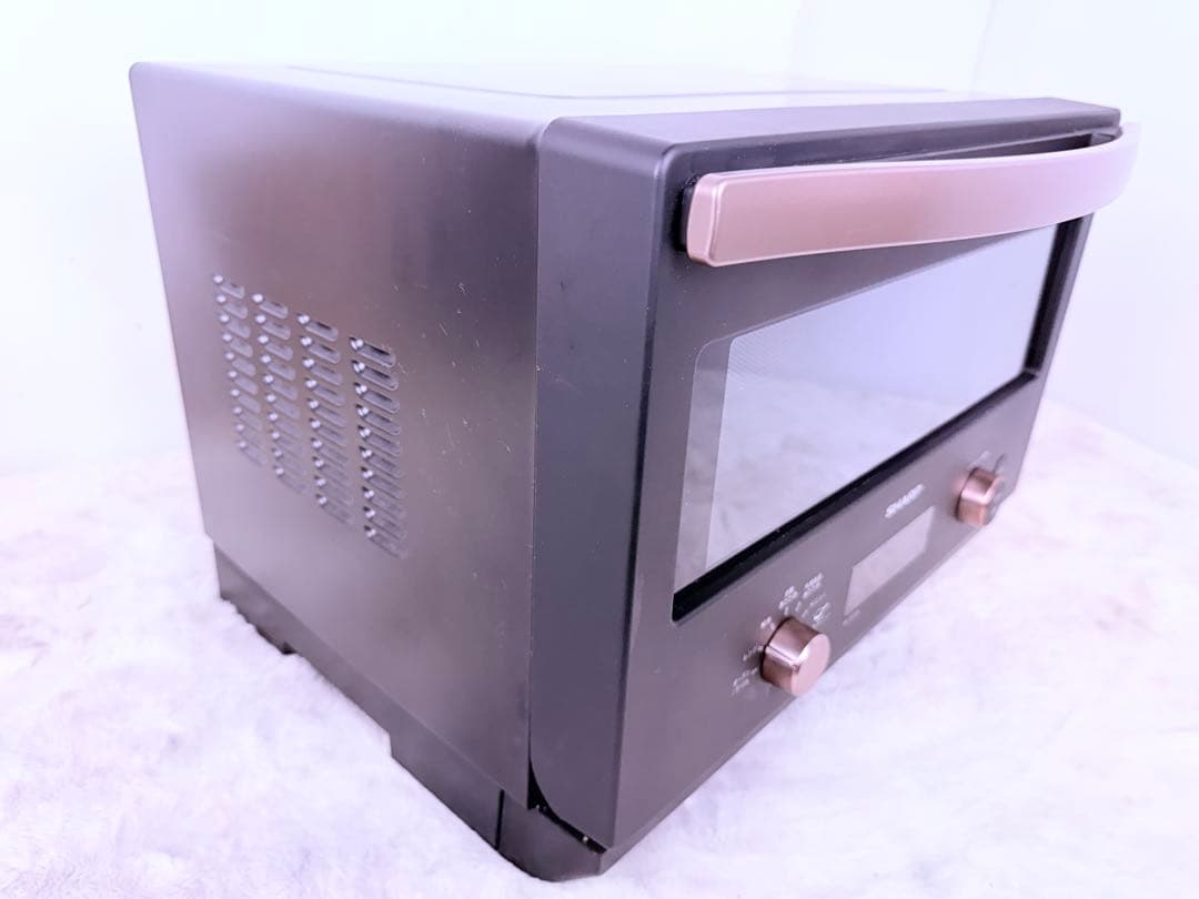 【美品】SHARP オーブンレンジ RE-SD18A-B 2023年製 ブラック