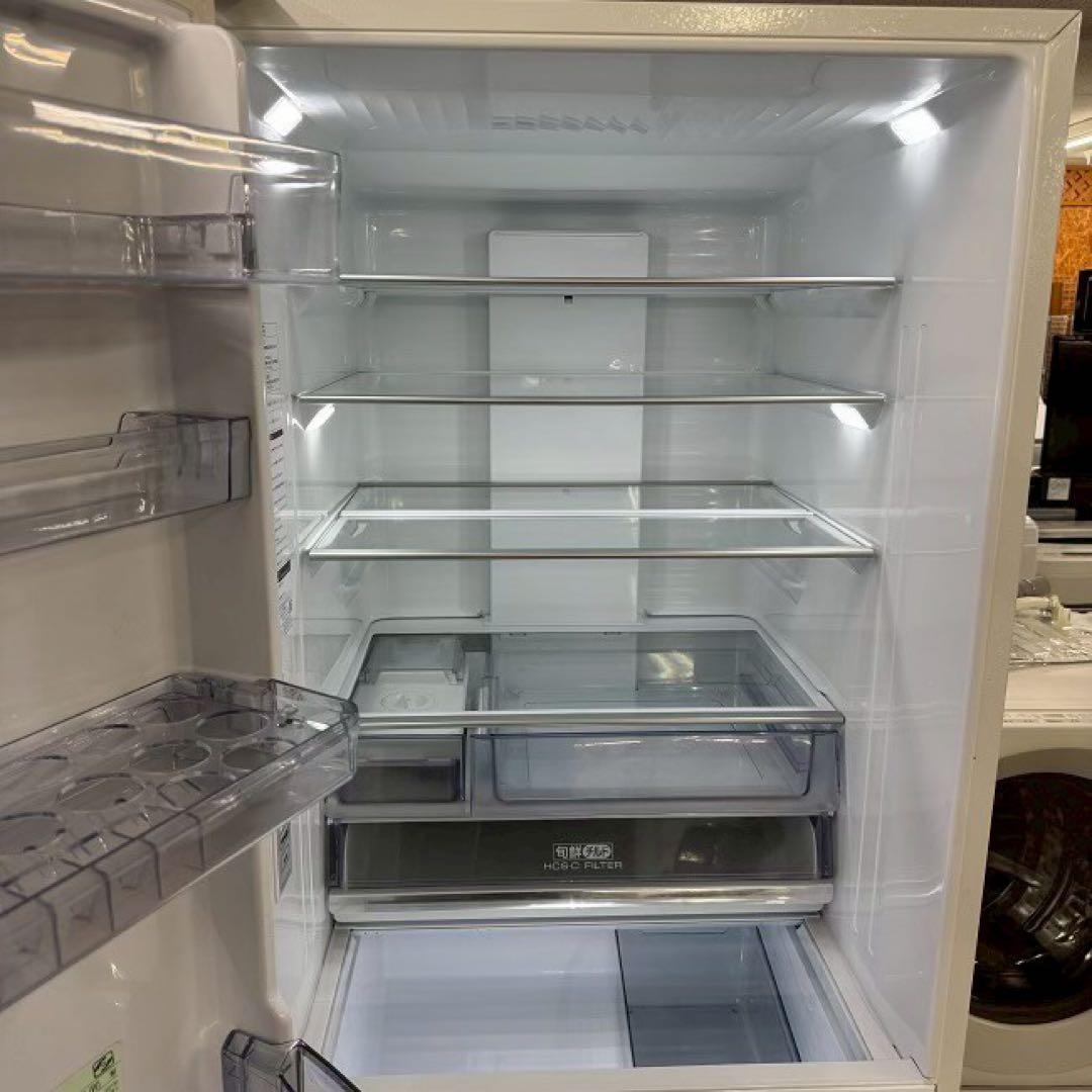 東京23区配送無料　冷蔵庫　アクア　458L 幅60cm 自動製氷機能付き　美品