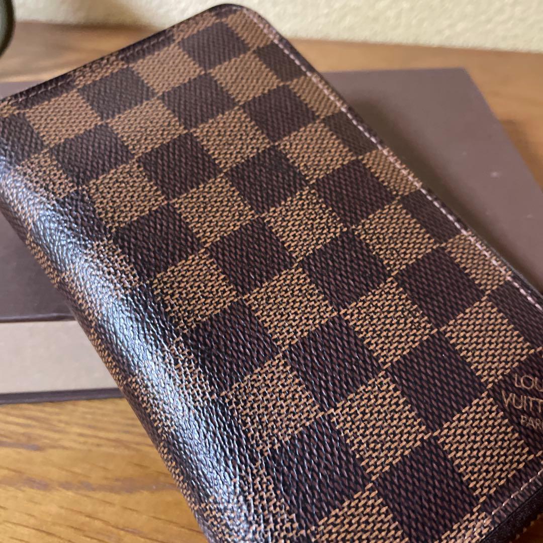 ルイヴィトン ダミエ ジッピー　コンパクトウォレット