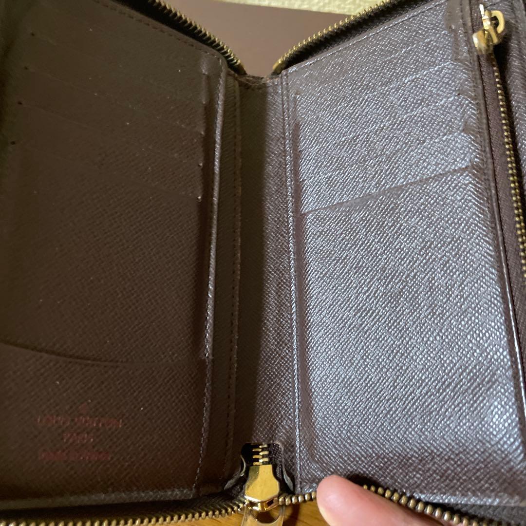 ルイヴィトン ダミエ ジッピー　コンパクトウォレット