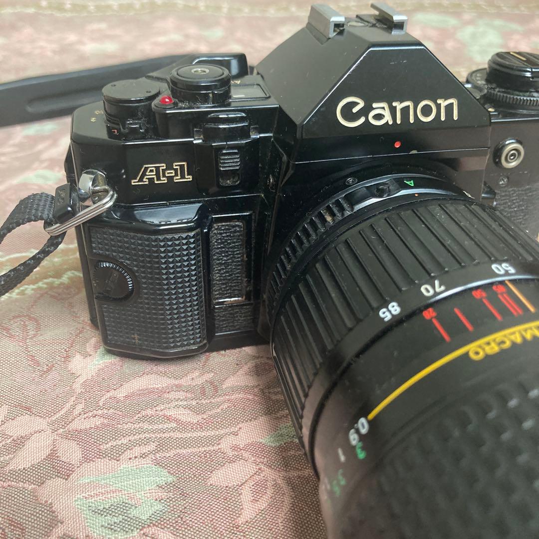 Canon A-1 一眼レフカメラ FD28〜85mmレンズ付き