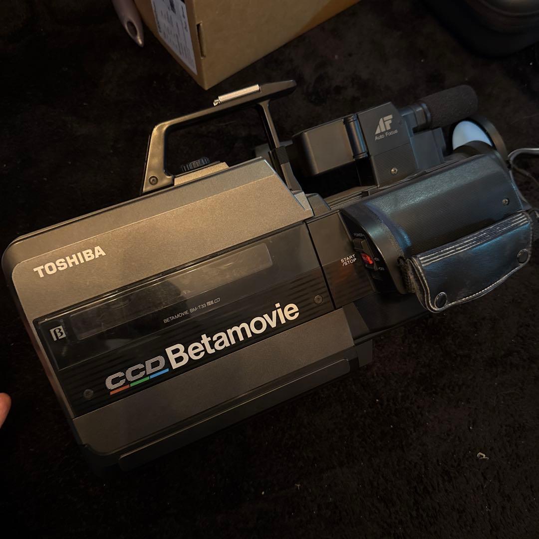 フィルムカメラ TOSHIBA CCD Betamovie BM-T33