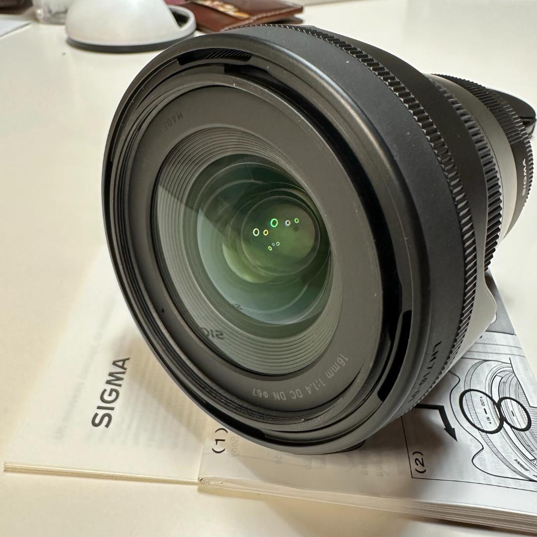 シグマ 16mm F1.4 DC DN Contemporary Eマウント用