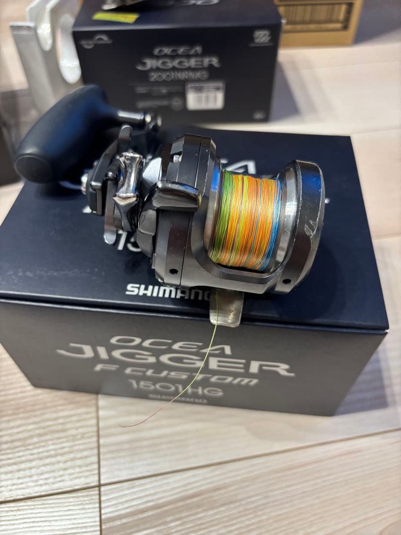 （最安値）SHIMANO OCEA JIGGER F CUSTOM 1501HG