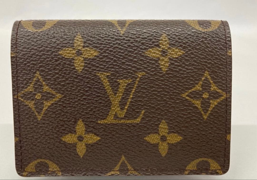 美品　ルイヴィトン　モノグラム　アンヴェロップ　　名刺入れ　カードケース