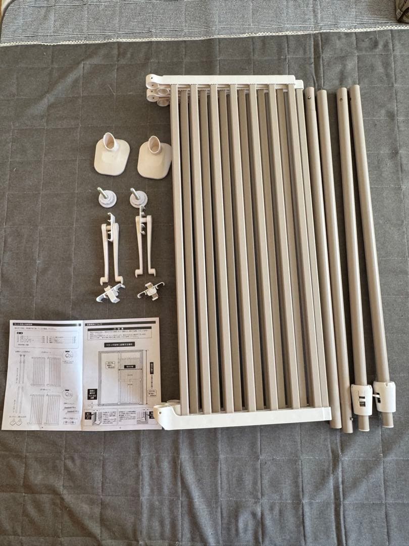 猫 ゲート 飛び出し防止 ハイタイプ ベージュ アイリスプラザ