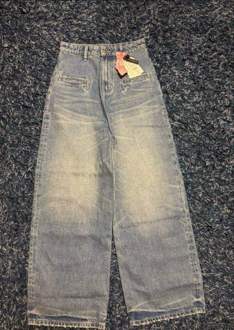 FAX COPY EXPRESS ワイドデニム　Sサイズ