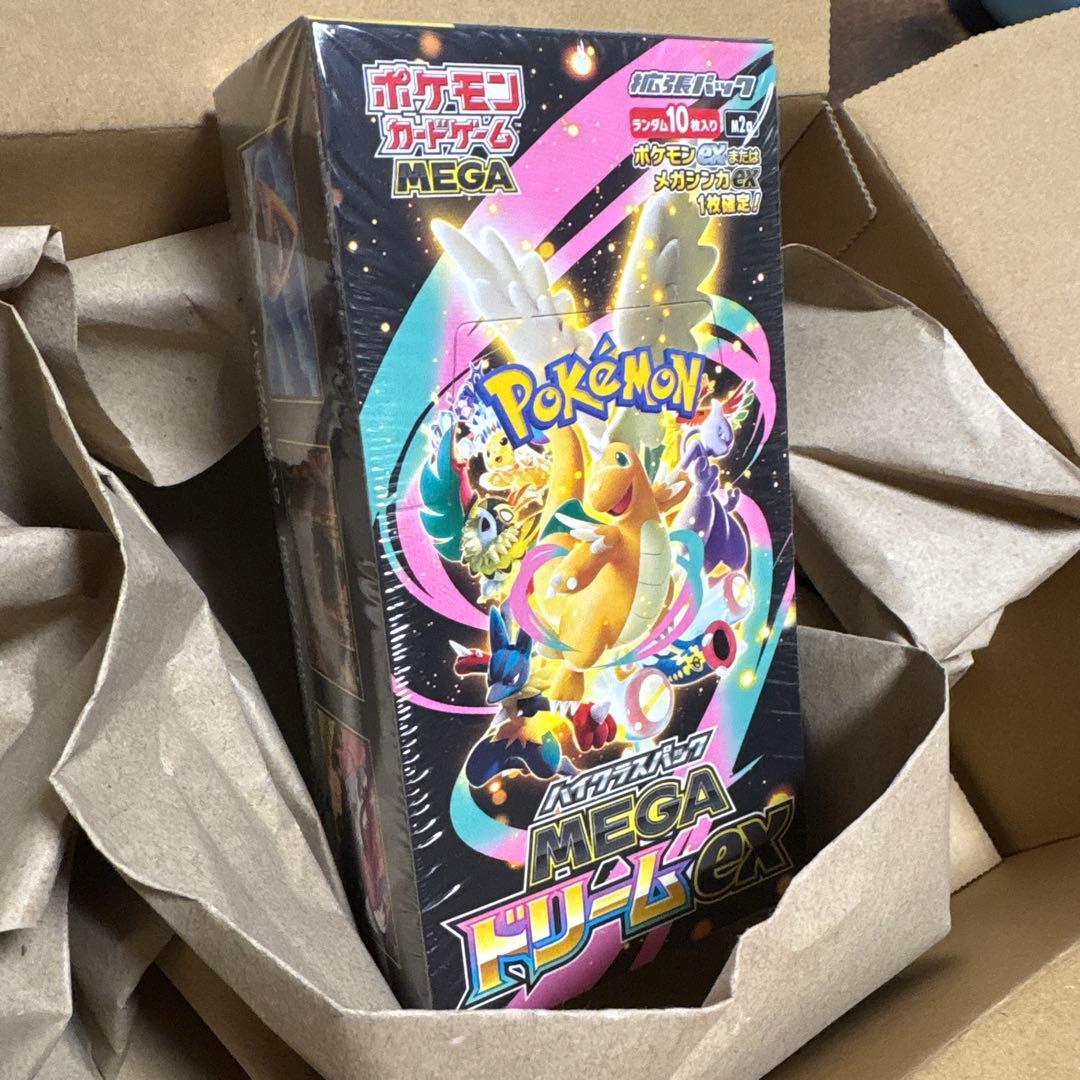 り*ー様 ポケモンカードゲーム MEGA ドリームEX 10パック入り