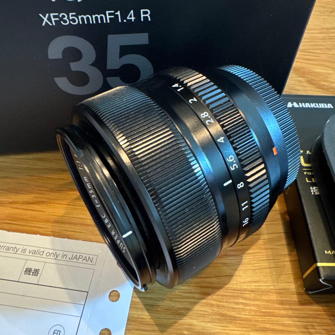 FUJIFILM XF35mmF1.4 R レンズ 付属品完備