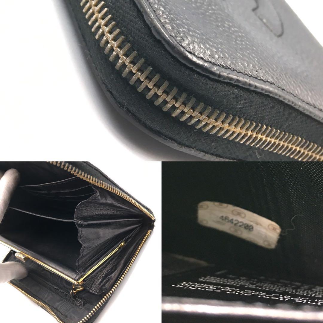 シャネル　キャビアスキン　長財布