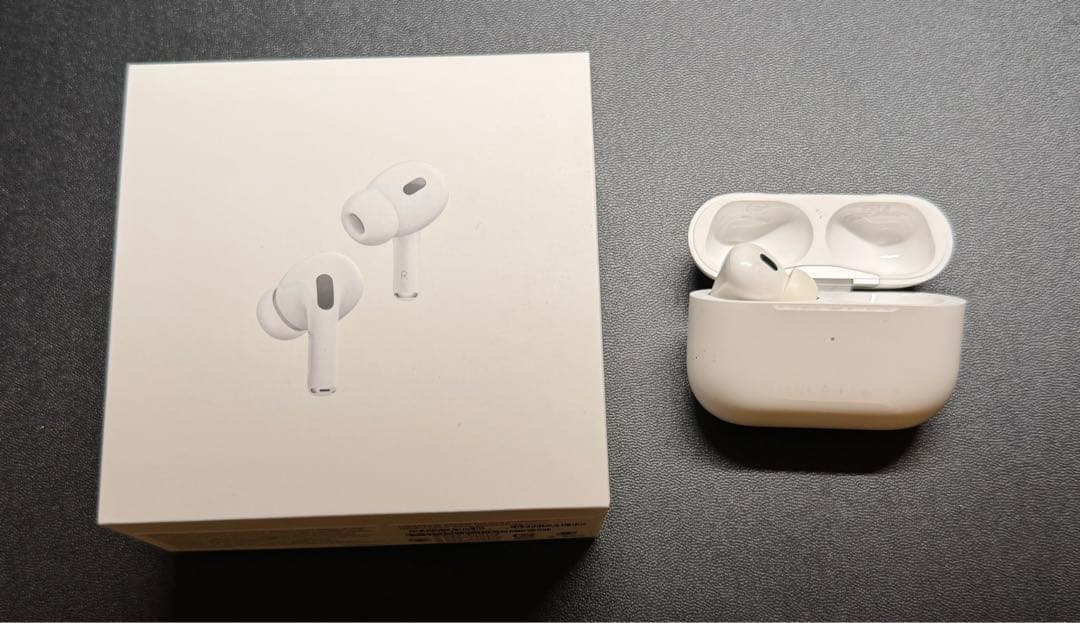 AirPods Pro 本体 ホワイト 充電ケース付き(※左耳のみ)
