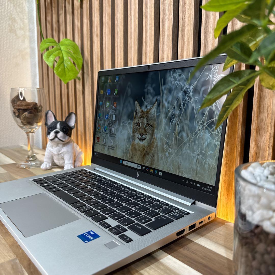 準美品2023年モデル‼️HP EliteBook☘メモリ16GB☘ノートパソコン