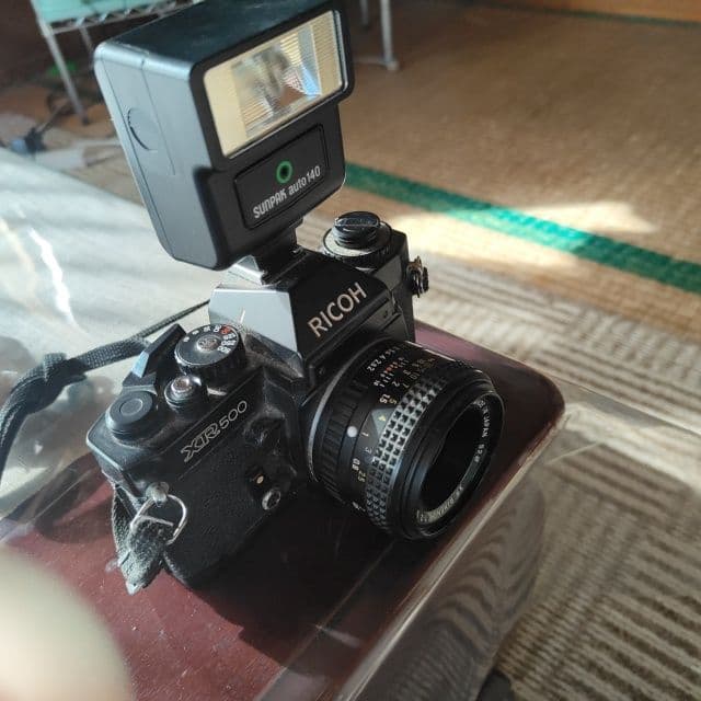 RICOH XR-500 一眼レフカメラ フラッシュ付き