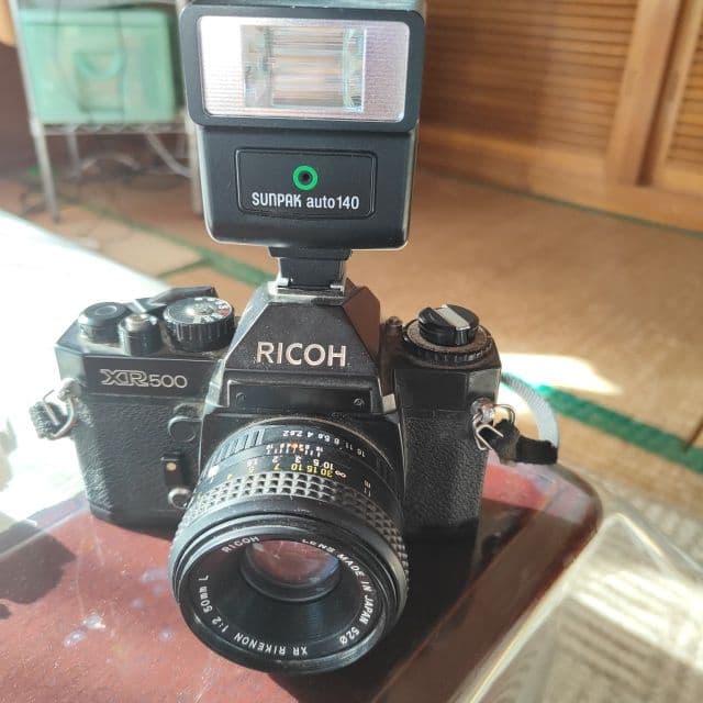 RICOH XR-500 一眼レフカメラ フラッシュ付き