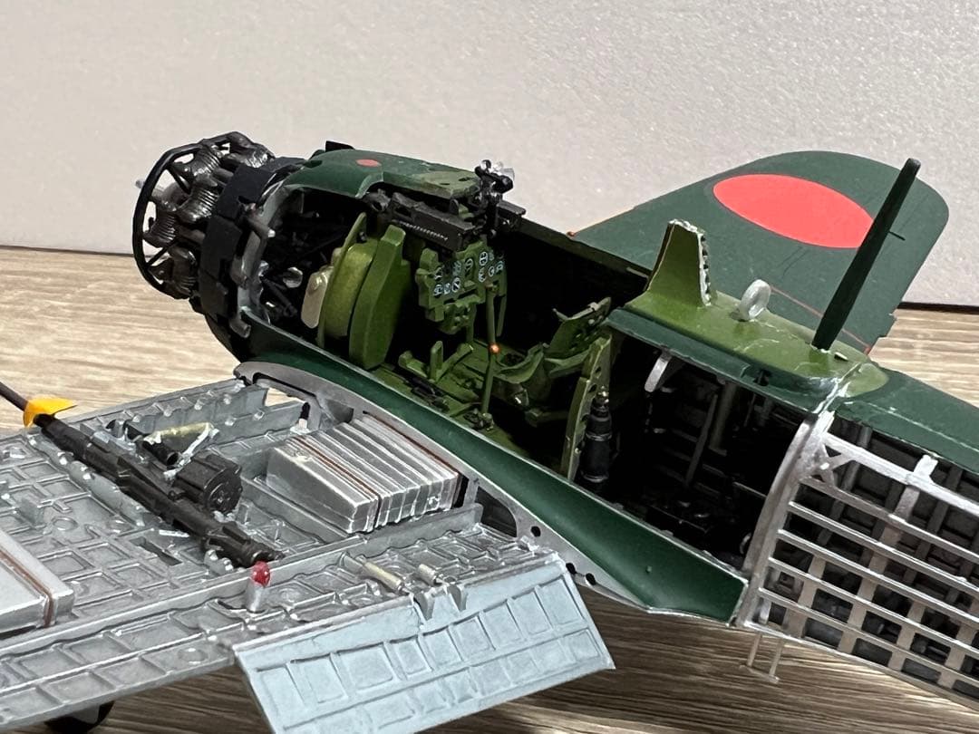 タカラトミー　連斬模型　1/48 零式艦上戦闘機52甲型 完成品