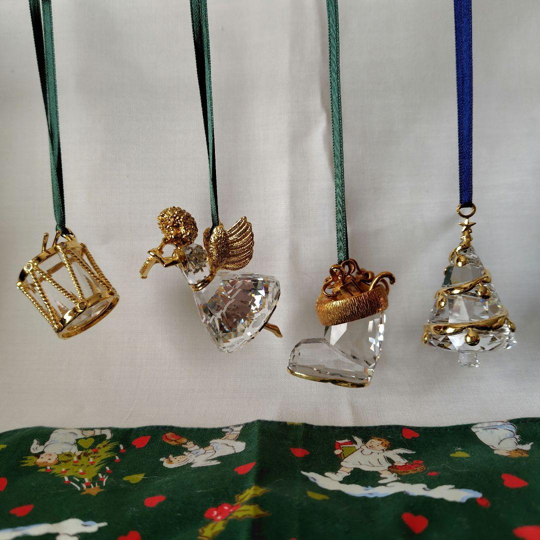 Swarovski スワロフスキー クリスマス オーナメント4点おまとめ