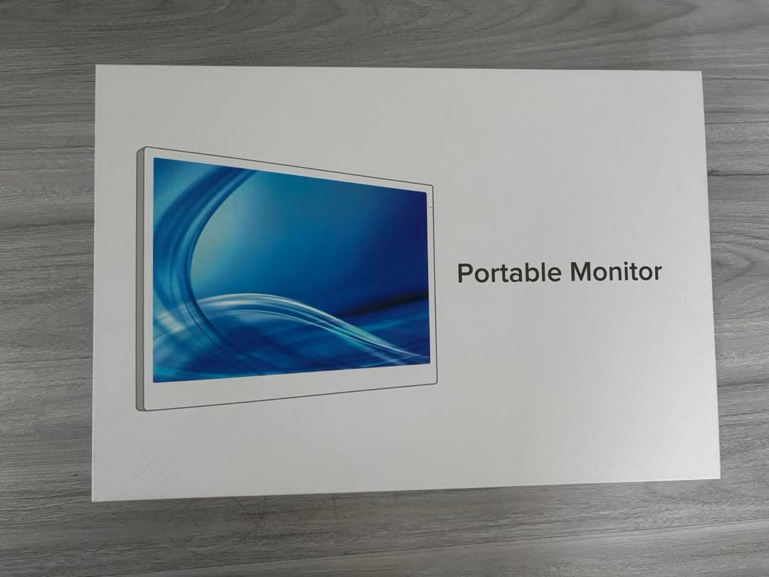 15.6インチ モバイルモニター ホワイト 60hz