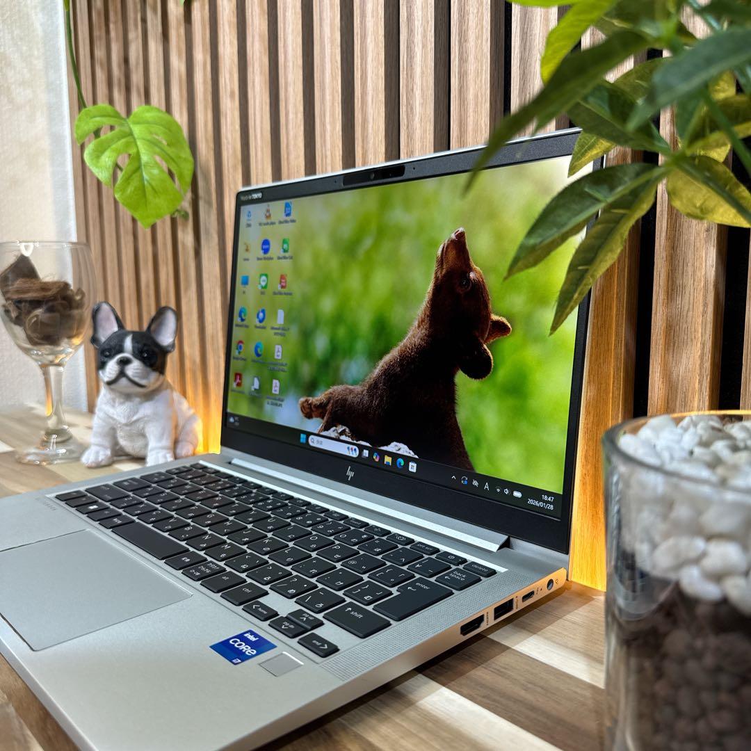 準美品2023年モデル‼️HP☘最高峰i7☘SSD512GB☘ノートパソコン