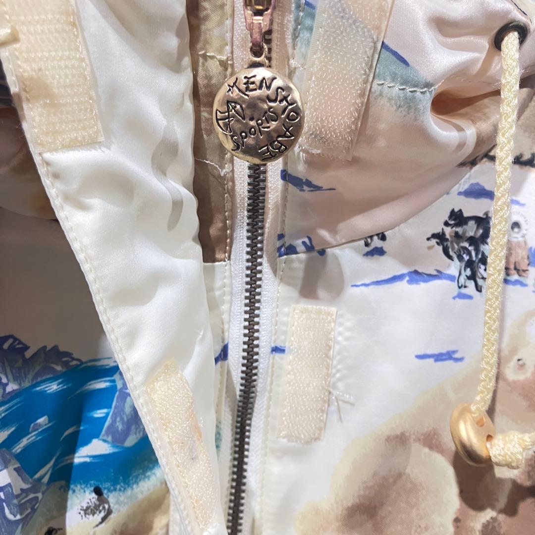 KENSHOABE SPORTS スキーウェア セットアップ　アニマル　白熊