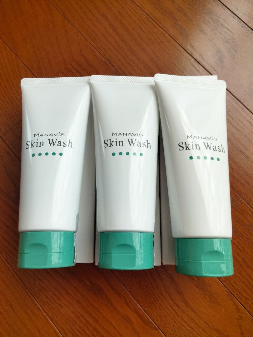 マナビス　チューブ洗顔×3