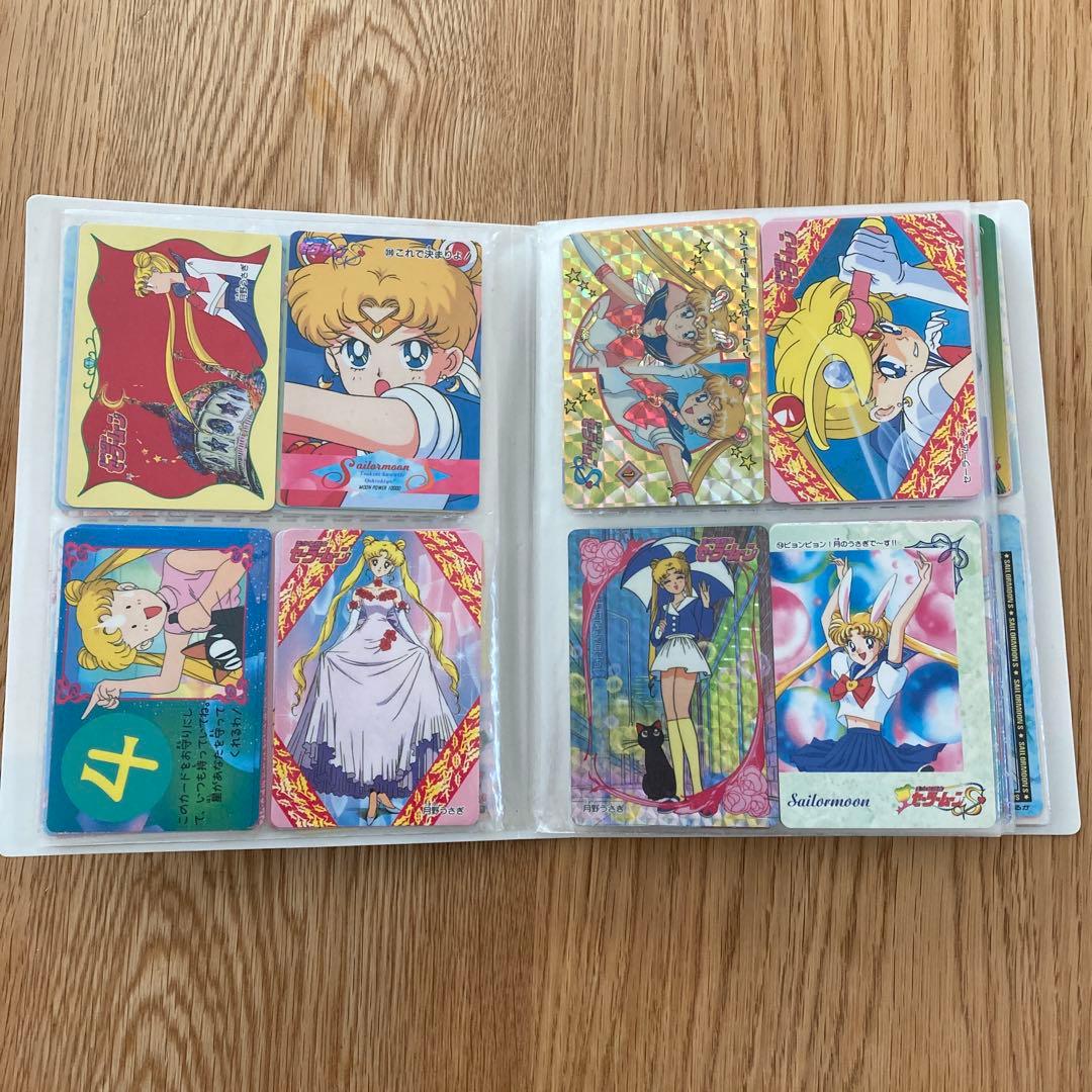 希少　平成もの　セーラームーン カードダス 121枚まとめ売り