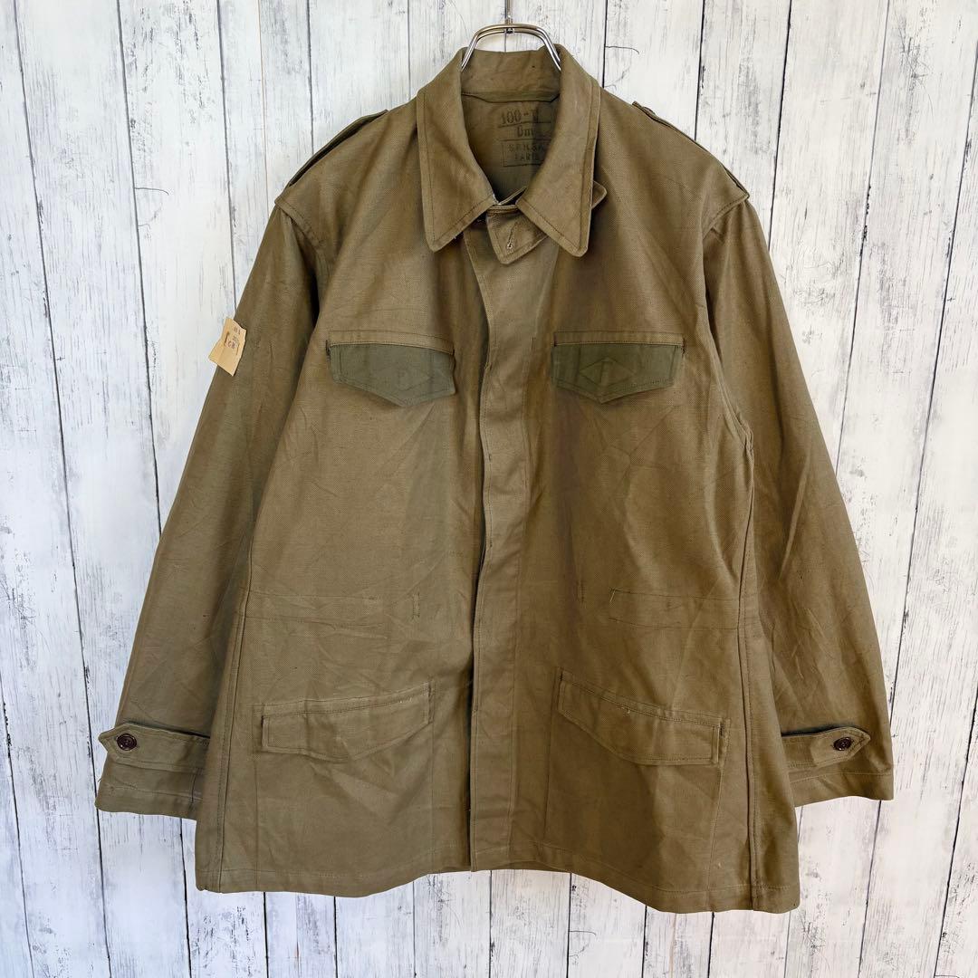 50s フランス軍 初期 M47ジャケット ミリタリー ヴィンテージ XL