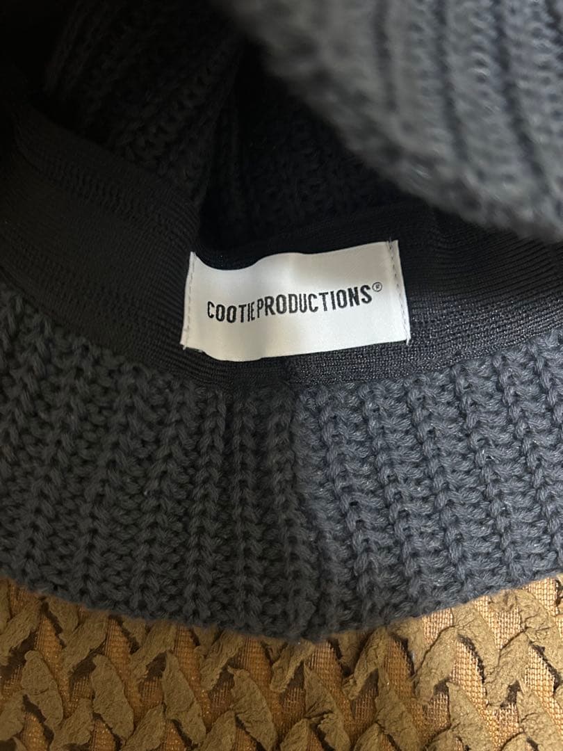 cootie クラッシャーハット　クーティー　hat チャコール