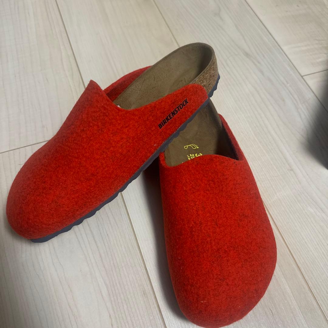 BIRKENSTOCK 赤 サンダル 39