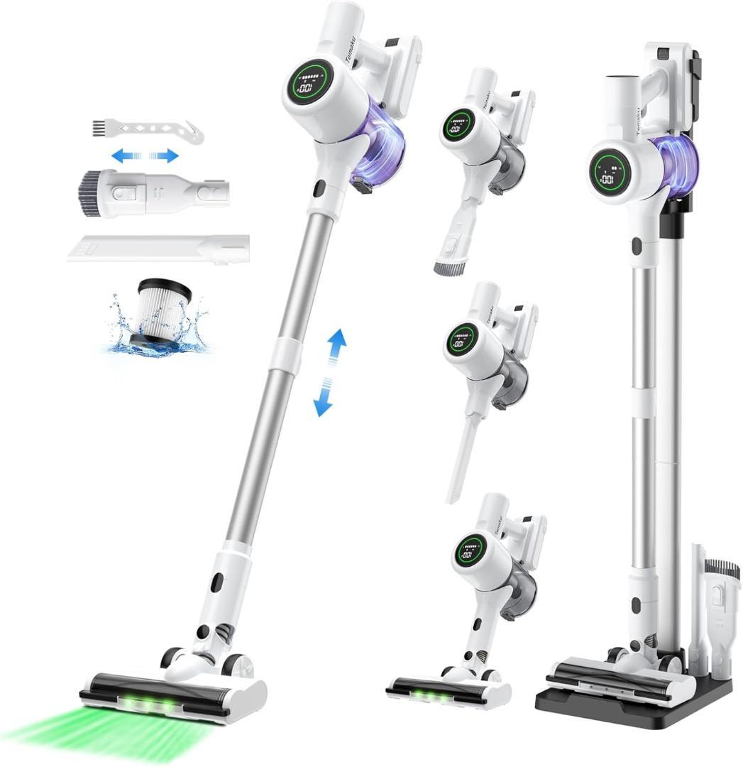 掃除機 コードレス2026年先行発売！業界初除菌機能搭載・85Kpa真超強力吸引