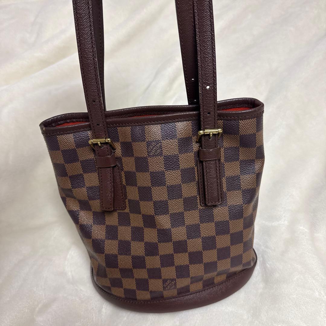 J*9様 ルイヴィトン バケツ ダミエ マレ バッグ
