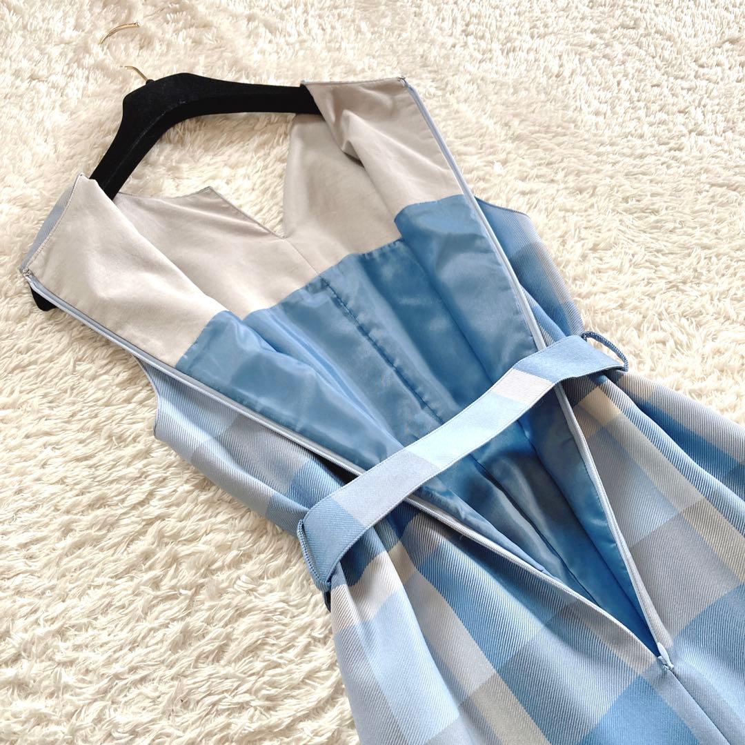 【原宿限定 希少カラー】ブルーレーベルクレストブリッジ ティアードワンピース