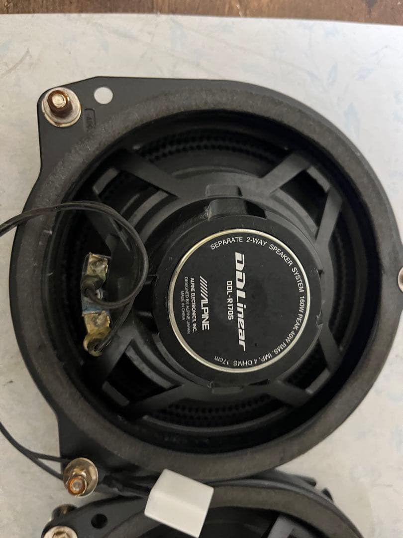 アルパイン スピーカー17cm DDL-R170S { C }