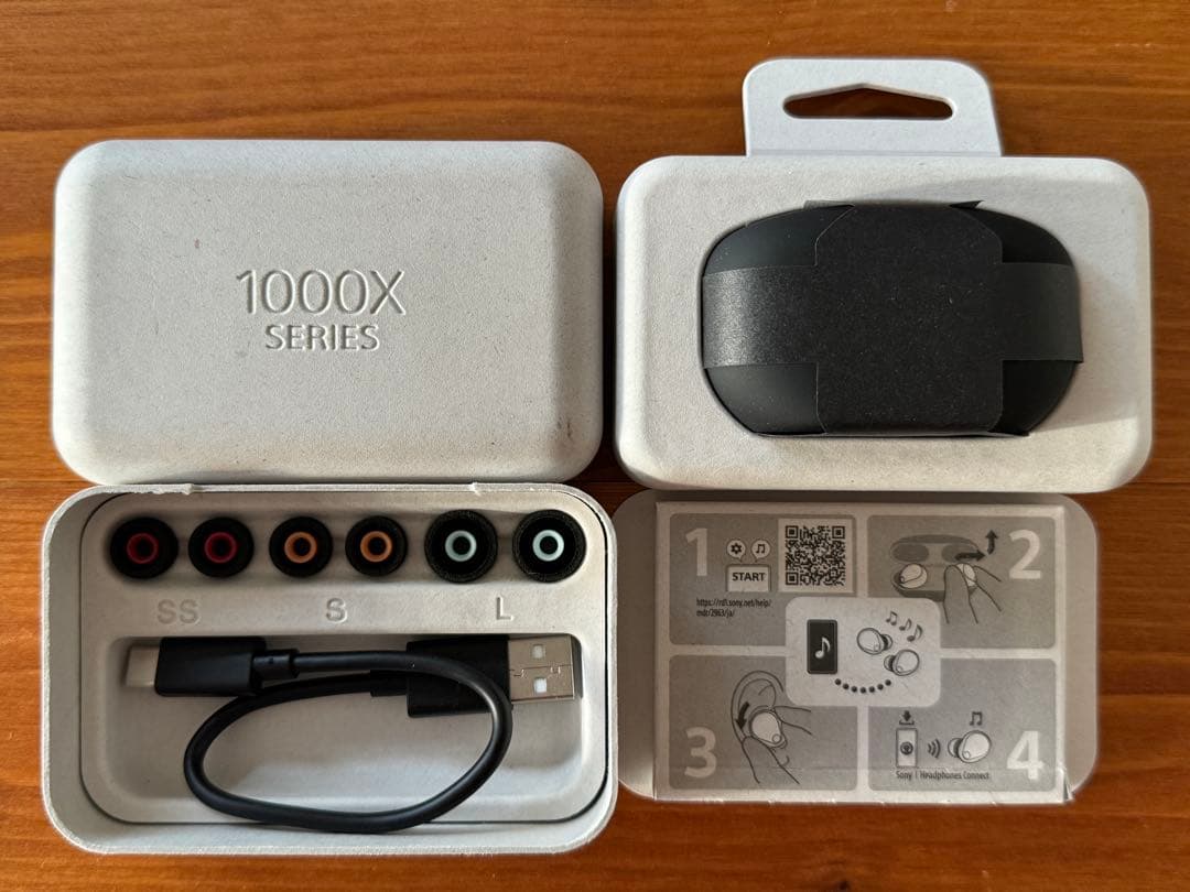 SONY WF-1000XM5 ワイヤレスイヤホン Spigenケース付