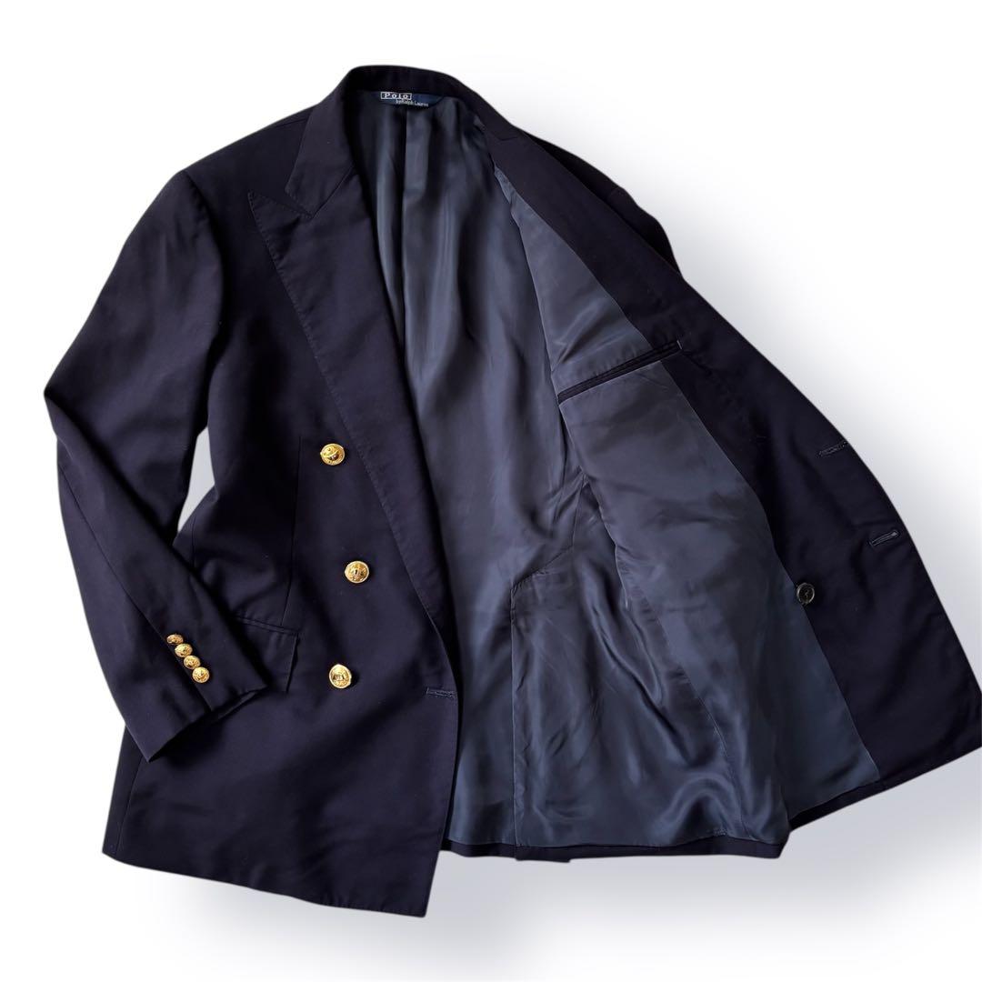 Polo Ralph by Lauren ポロ ラルフローレン 紺ブレ　ダブル